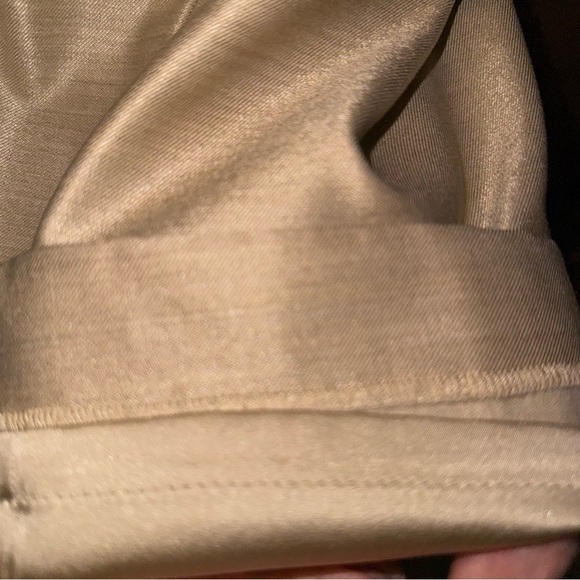 St. John Couture Cream Satin Pants! 👖 - Picture 4 of 9